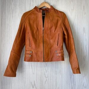 Cuero de Vaca Genuine Cowhide Leather Jacket – Made in Argentina Size L NWOT